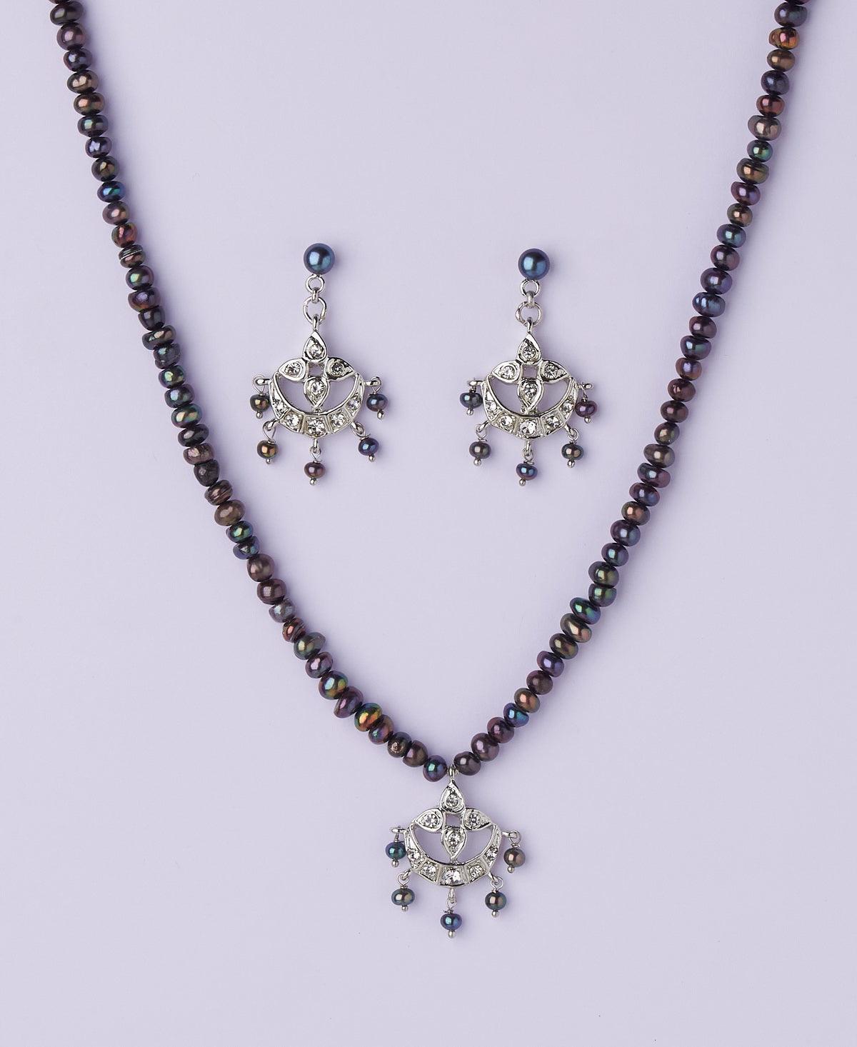 Beautiful Pearl Necklace Set - Chandrani Pearls