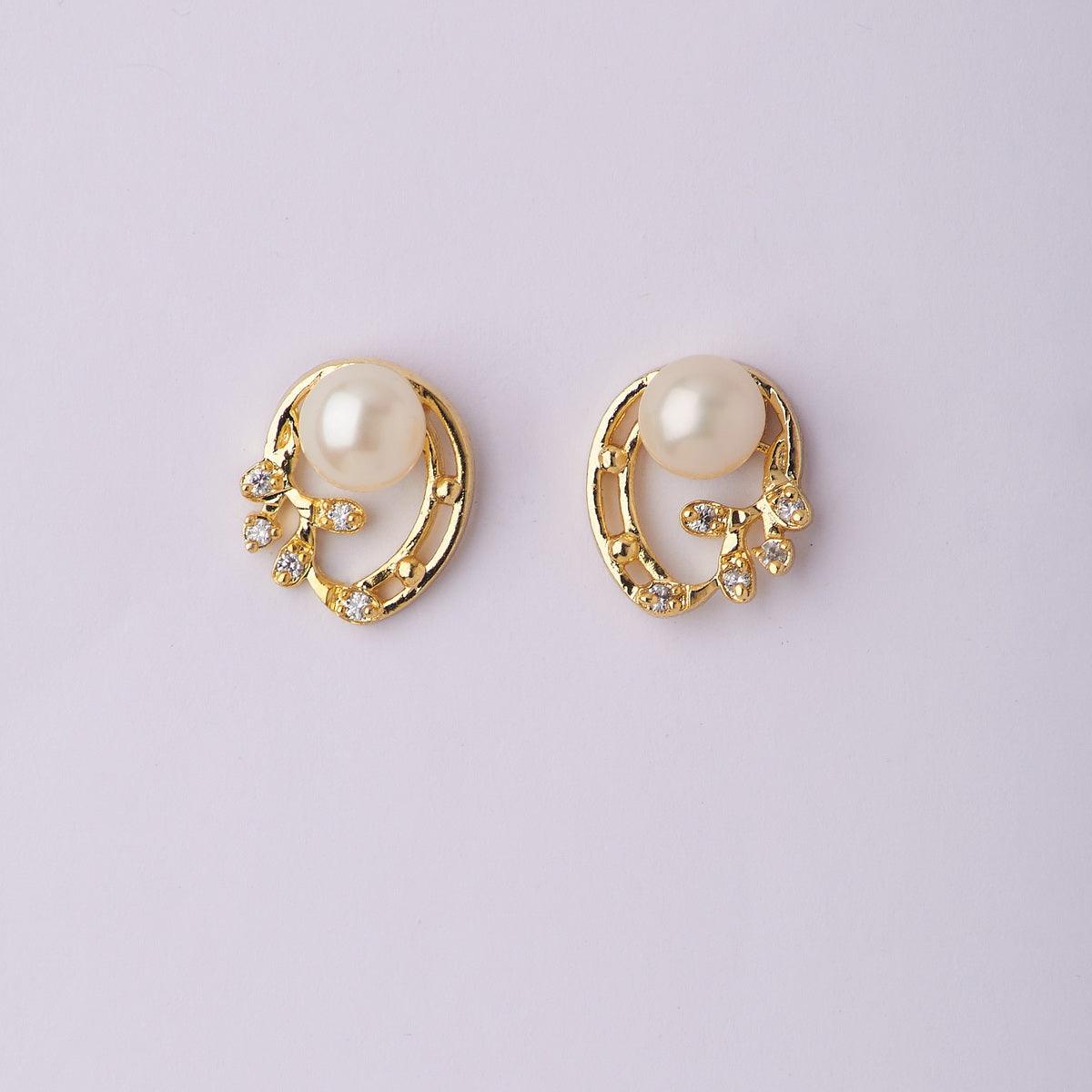 Beautiful Pearl Stud Earring - Chandrani Pearls
