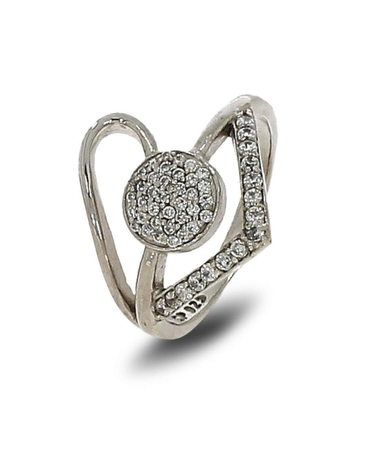 Beautifully Crafted Sterling Silver Ring - Chandrani Pearls