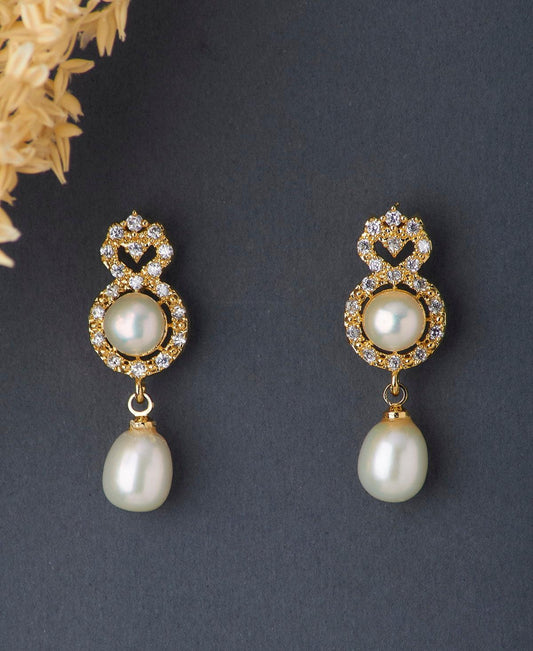 Classic Pearl Hanging Earring - Chandrani Pearls