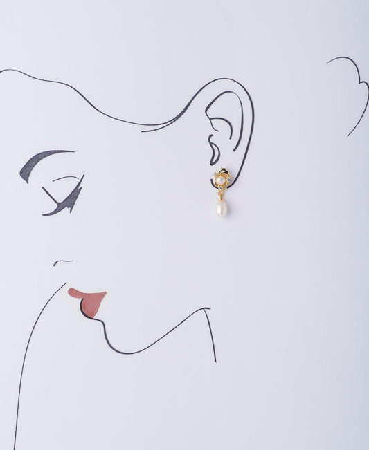 Classic Pearl Hanging Earring - Chandrani Pearls