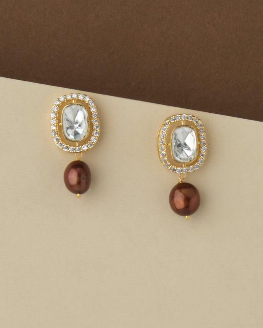 Delicate Beautiful Pearl Hanging Earring - Chandrani Pearls