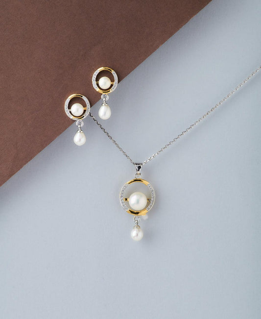 Delightful Pearl Pendant Set - Chandrani Pearls
