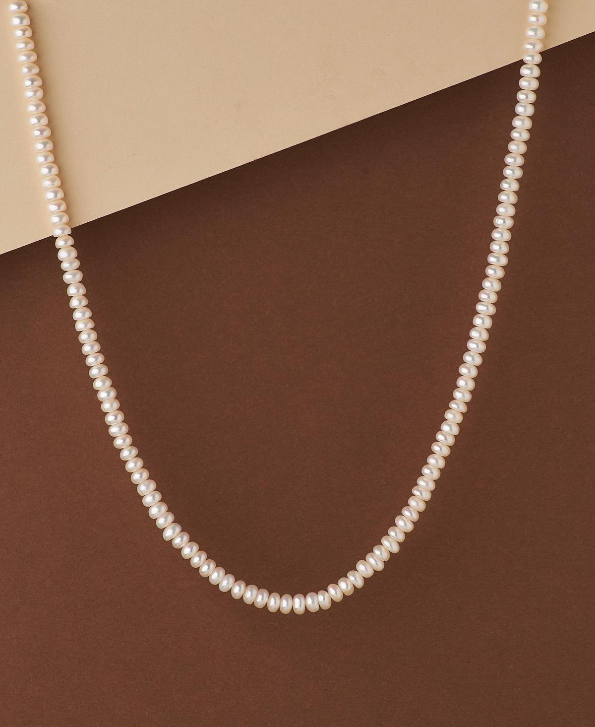 Elegant 1 line Pearl Necklace - Chandrani Pearls
