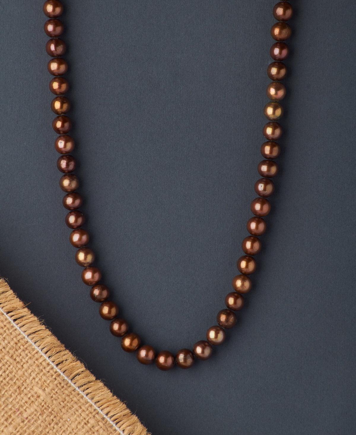 Elegant 1 line Pearl Necklace - Chandrani Pearls