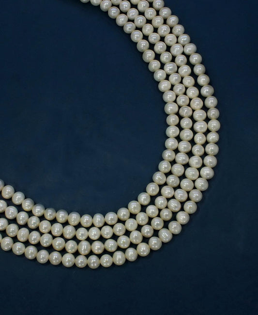 Elegant 4 line Pearl Necklace - Chandrani Pearls