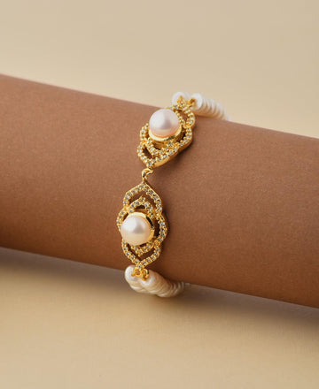 Elegant and classy Pearl Bracelet - Chandrani Pearls