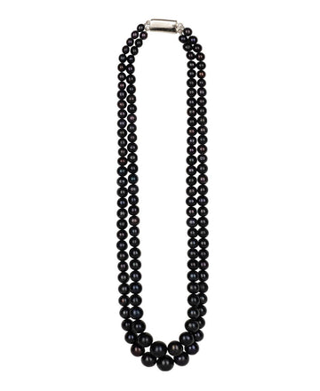 Elegant Black Pearl Necklace - Chandrani Pearls