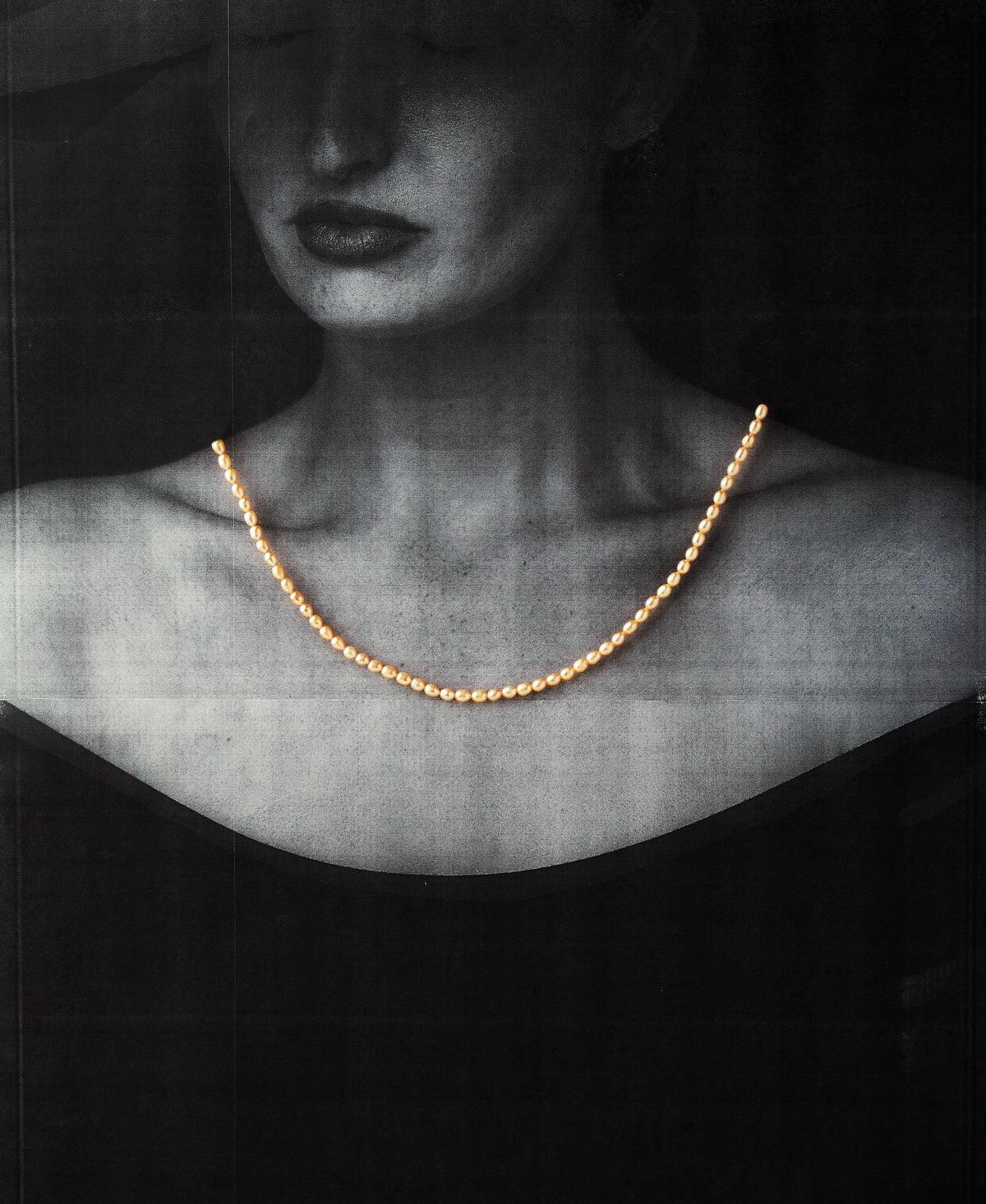 Elegant Pink Pearl Necklace - Chandrani Pearls
