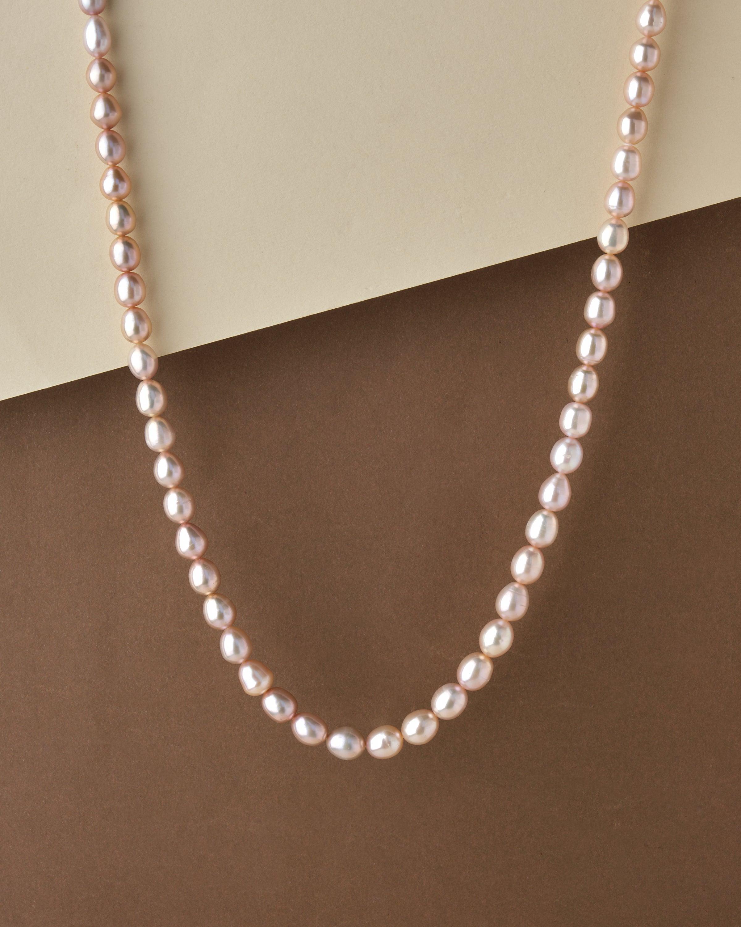 TEARDROP FRESHWATER PEARL NECKLACE- Sterling Silver - The Littl A$99.99  A$149.99 30off Bridal (Jewellery Only) Chain Necklace