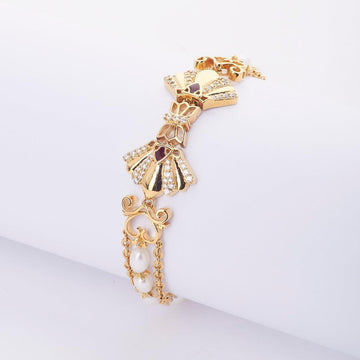 Elegant Shine AD Stone Bracelet - Chandrani Pearls