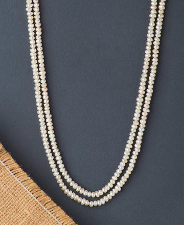 Elegant White Pearl Necklace - Chandrani Pearls