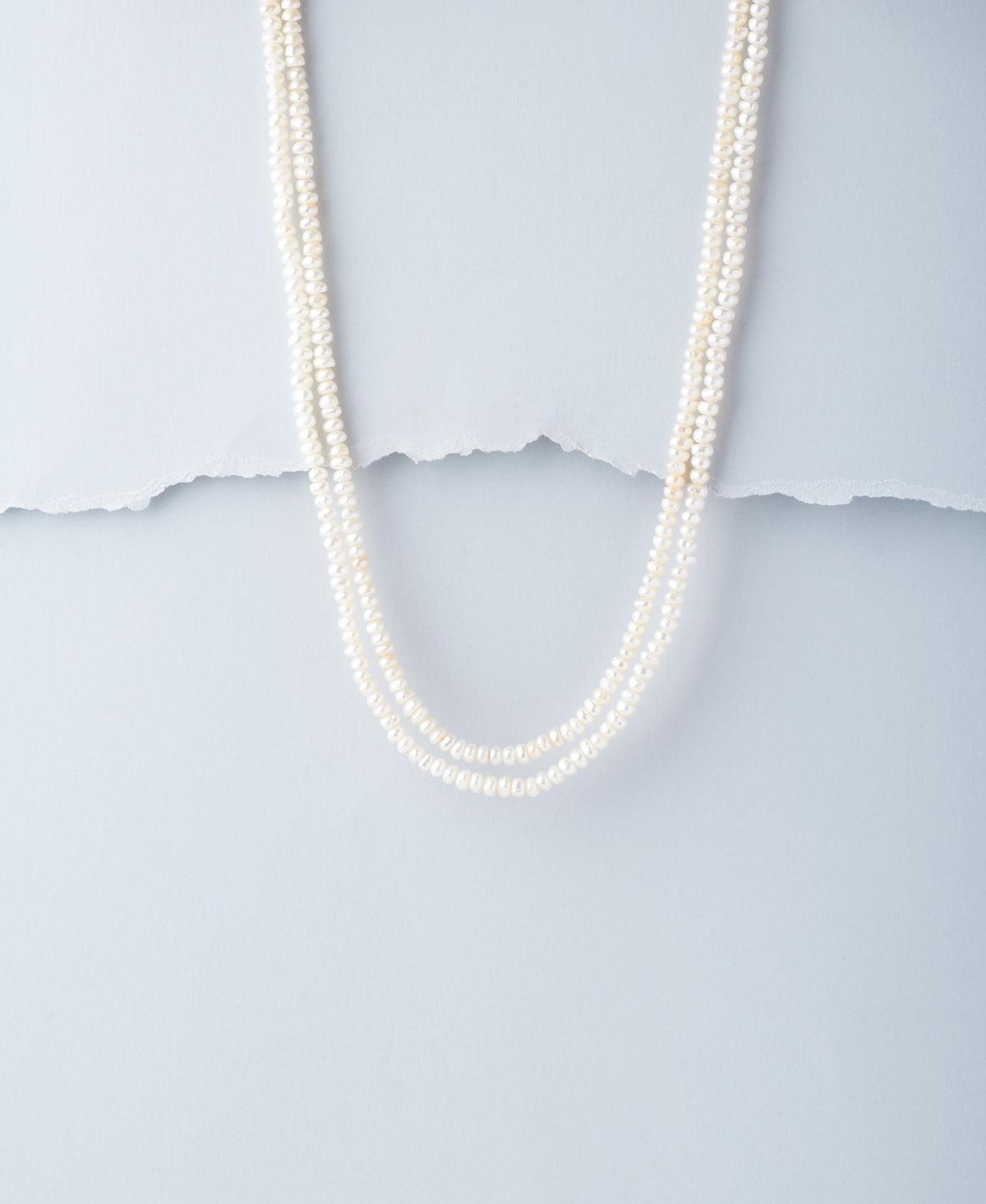 Elegant White Pearl Necklace - Chandrani Pearls