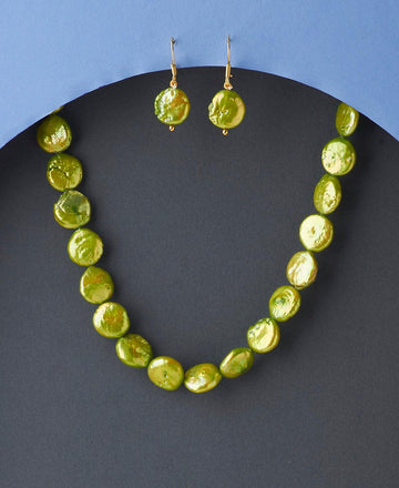 Fancy Gems Pearl Necklace Set - Chandrani Pearls