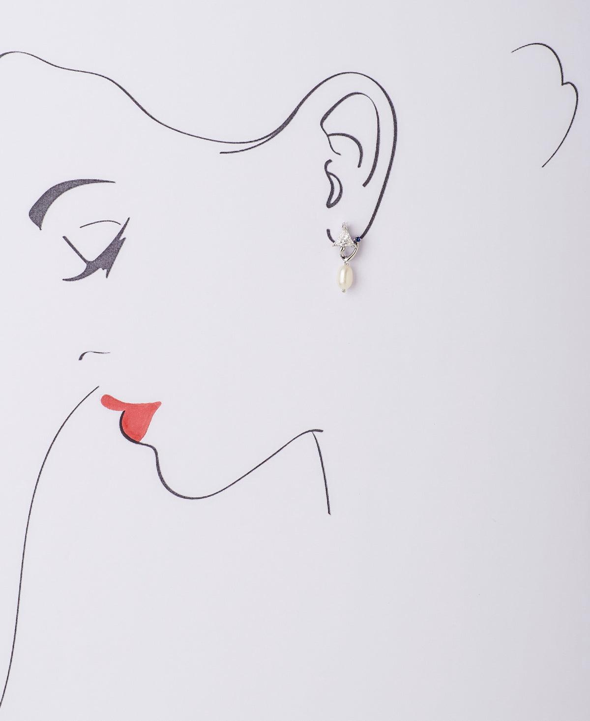 Fancy Pearl Hanging Earrings - Chandrani Pearls