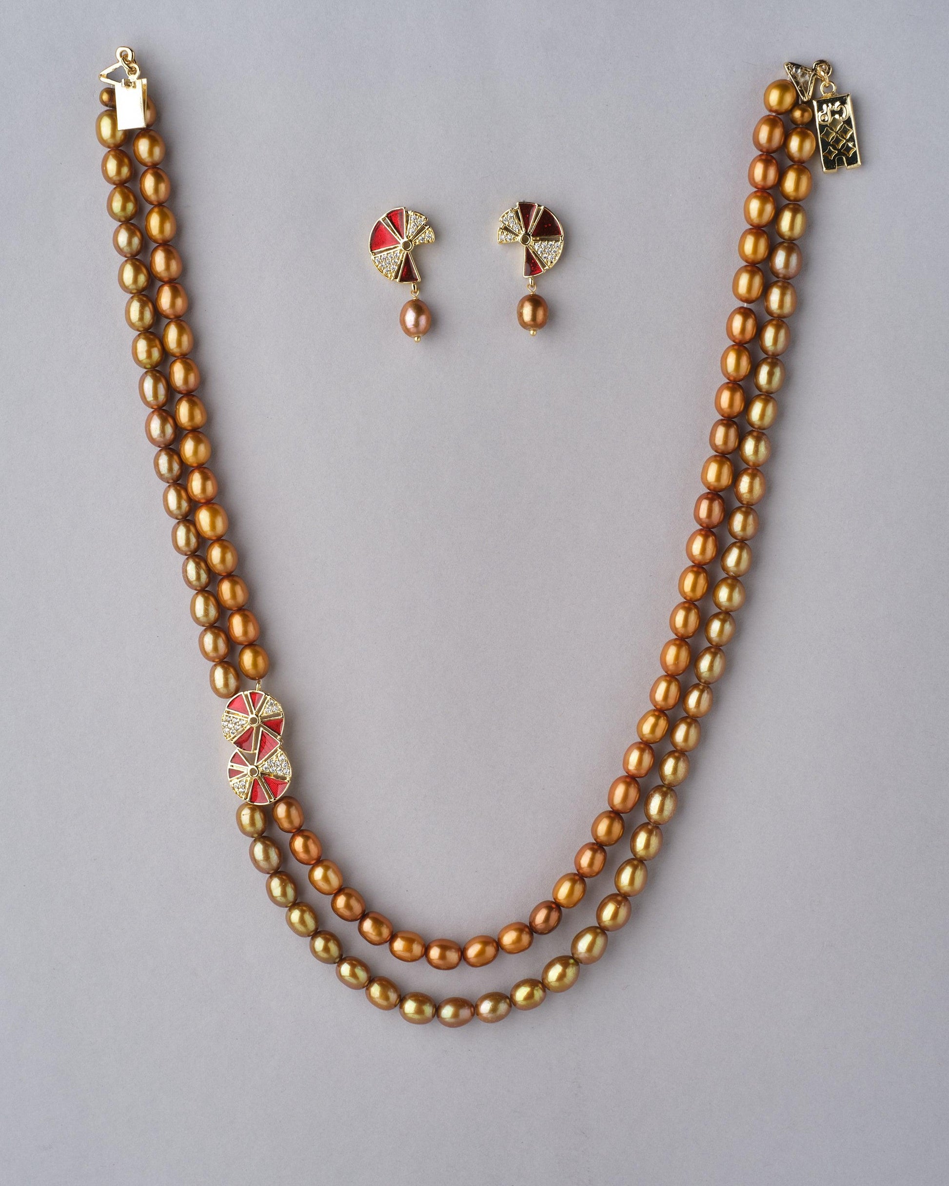 Fancy Pearl Necklace Set - Chandrani Pearls