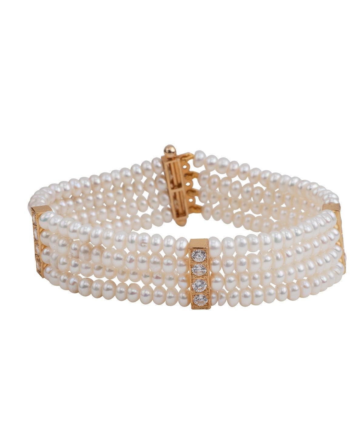 Fashionable Pearl Bracelet - Chandrani Pearls