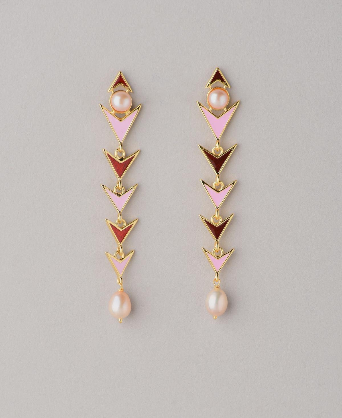 Fashionable Pearl Hang Earring - Chandrani Pearls