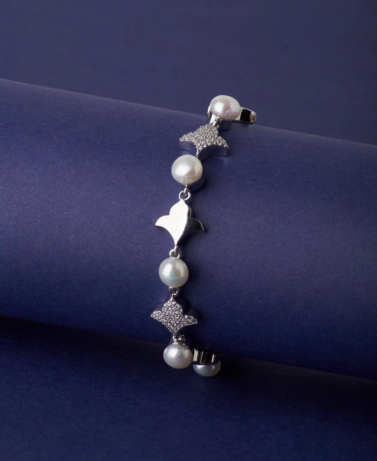 Fashionable Real Pearl Bracelet - Chandrani Pearls
