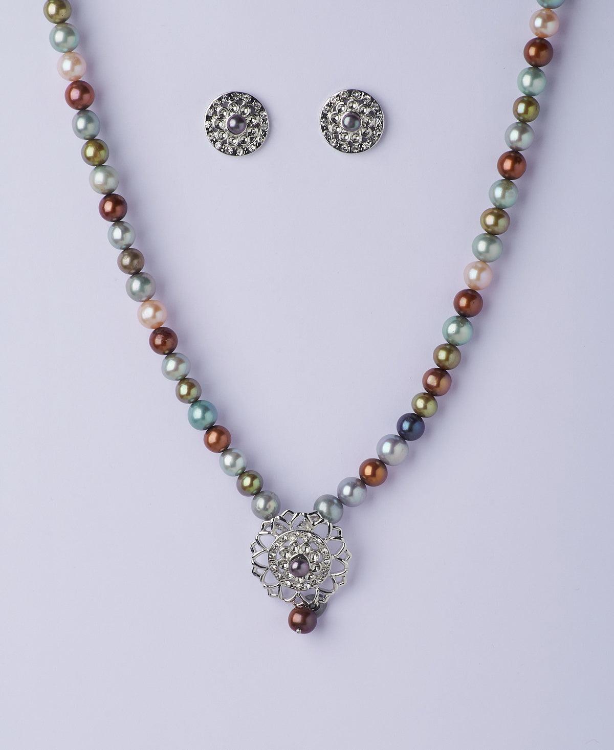 Fashionable Real Pearl Necklace Set - Chandrani Pearls