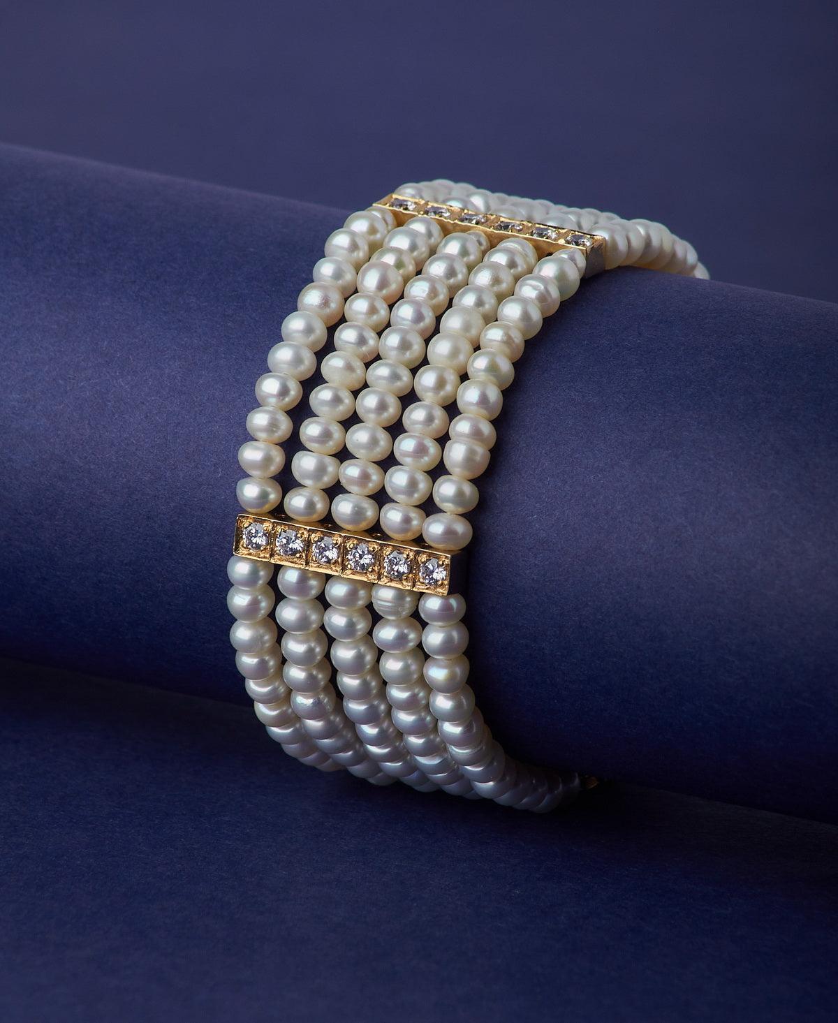 Pearl-Silver Bracelet – PearlMania