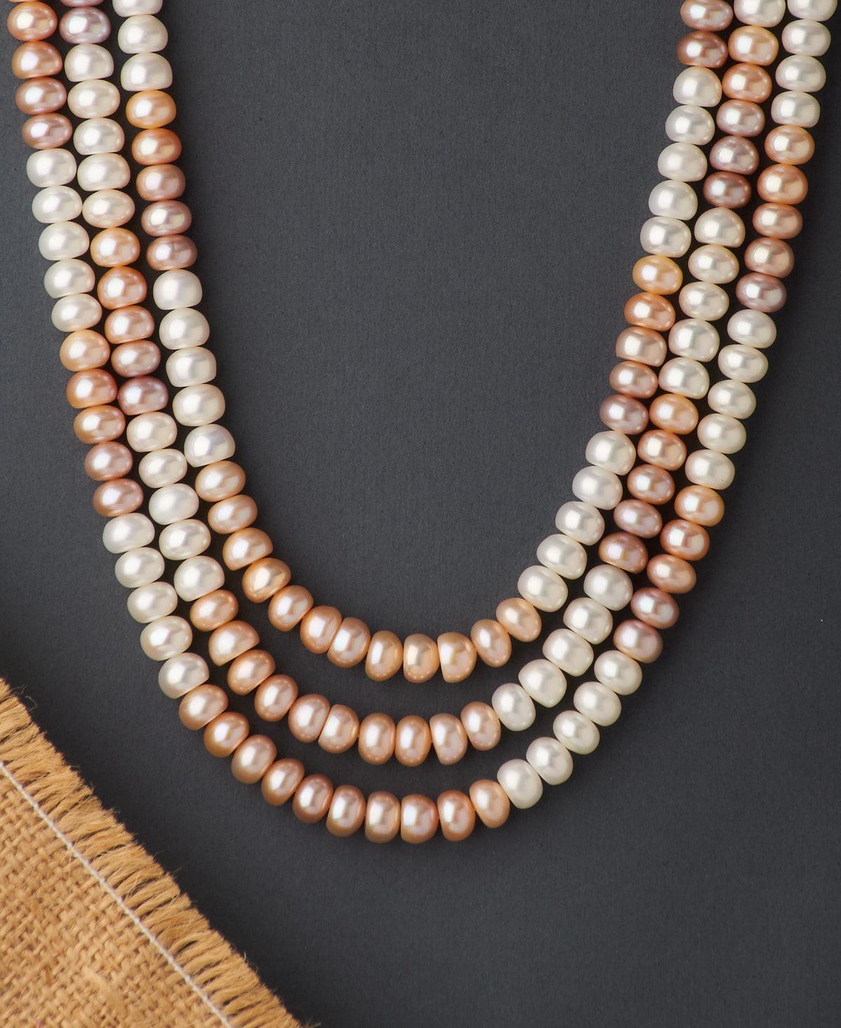 Graceful Real Pearl Necklace - Chandrani Pearls