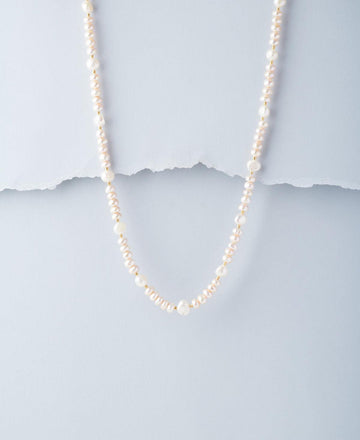 Graceful White Pearl Necklace - Chandrani Pearls