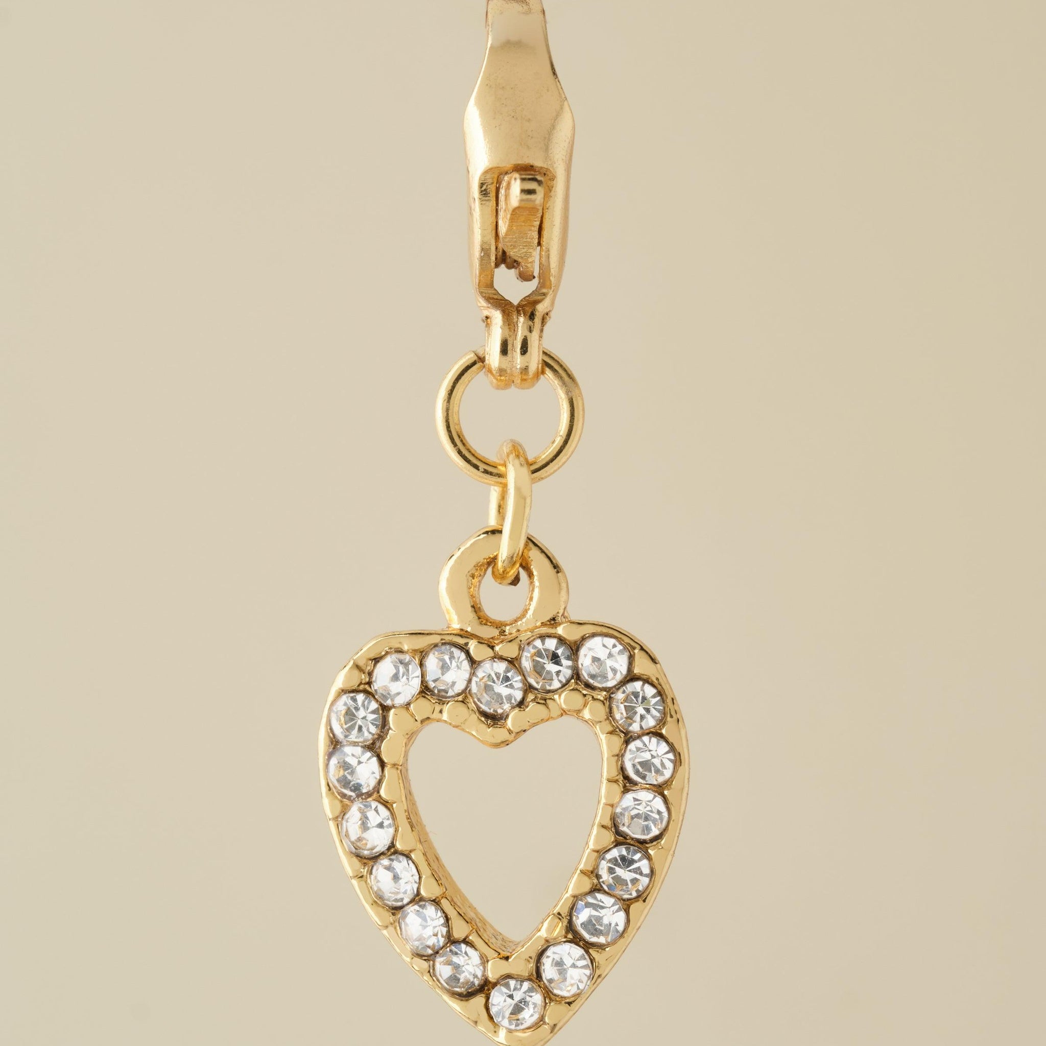 Heart of Diamonds Charm - Chandrani Pearls