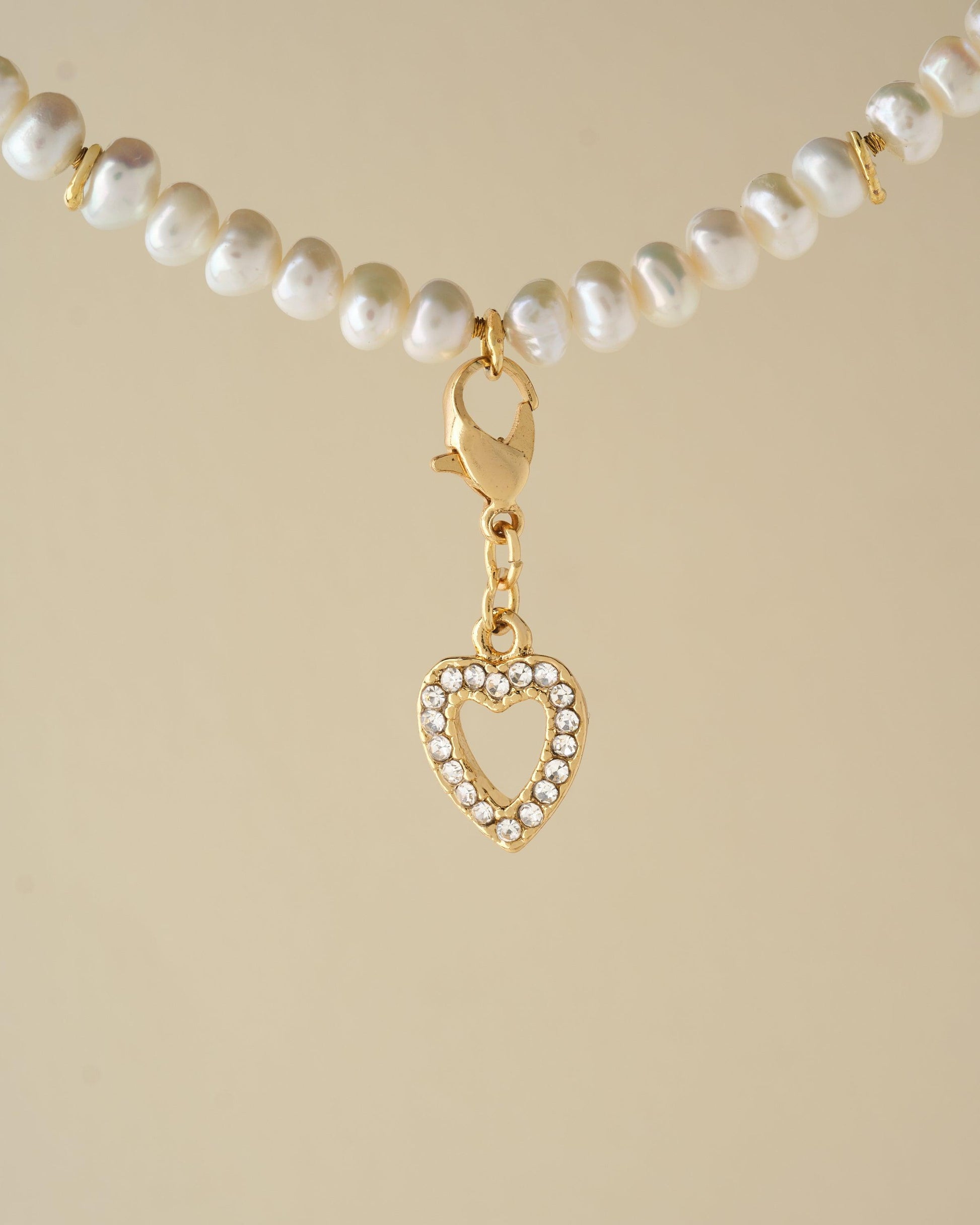 Heart of Diamonds Charm - Chandrani Pearls