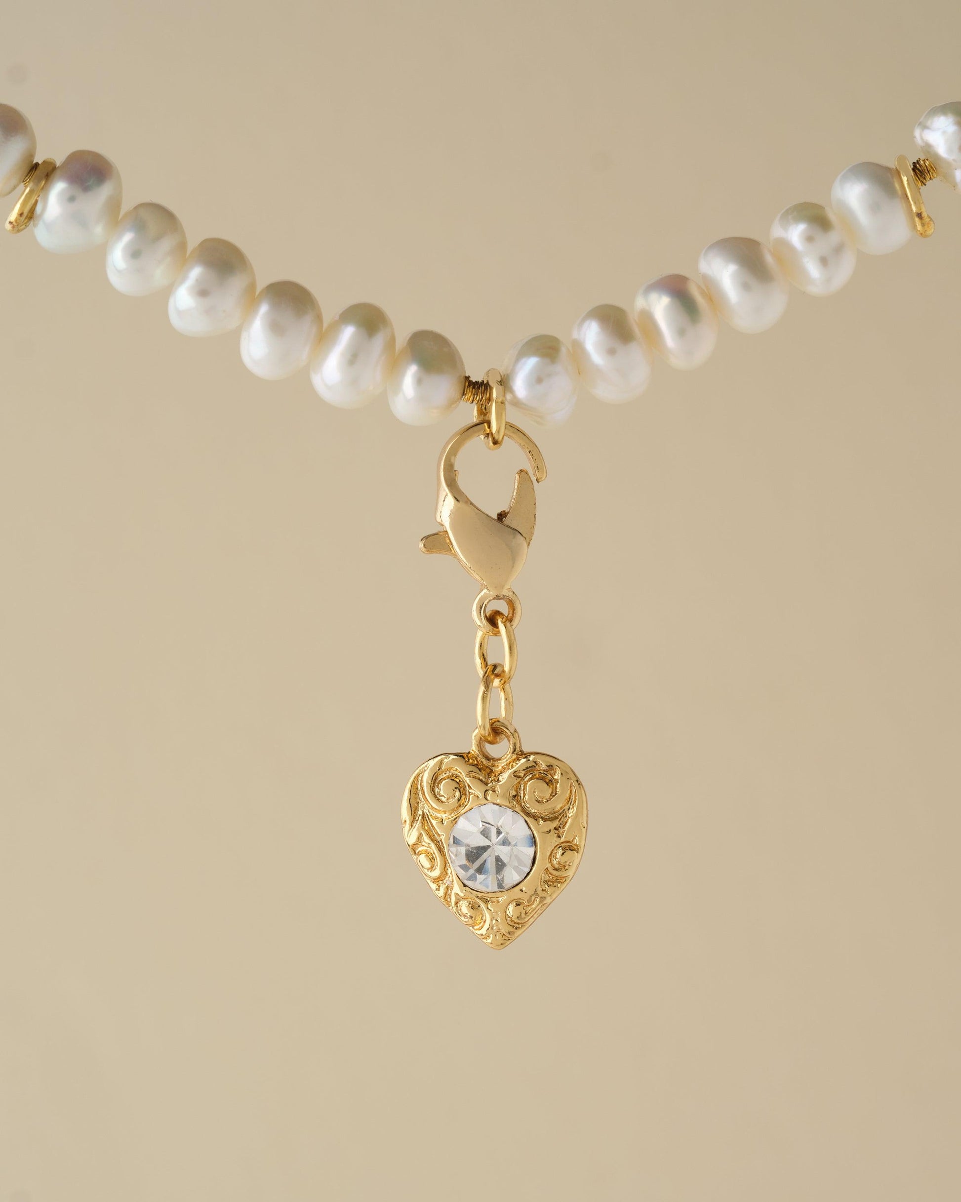 Heart with Diamond - Chandrani Pearls