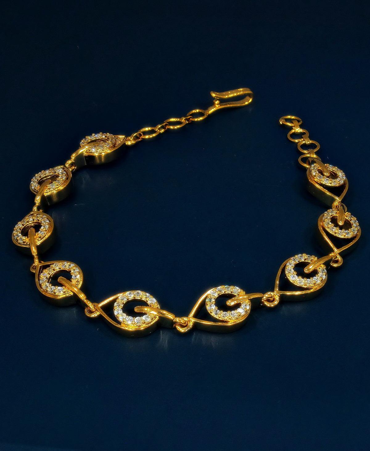Metallic Bracelet - Chandrani Pearls