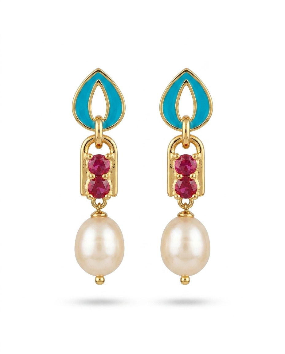 pearl earrings