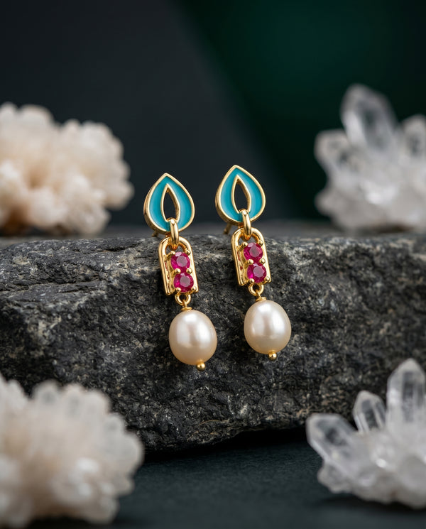 pearl earrings