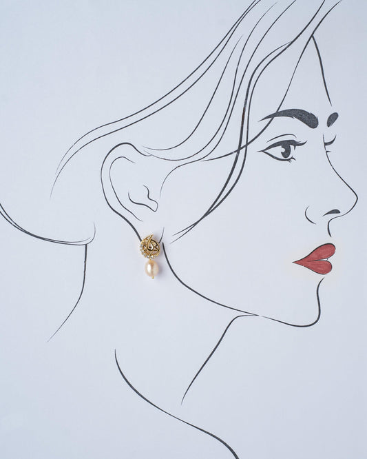 Pretty Drop Pearl Earring - Chandrani Pearls