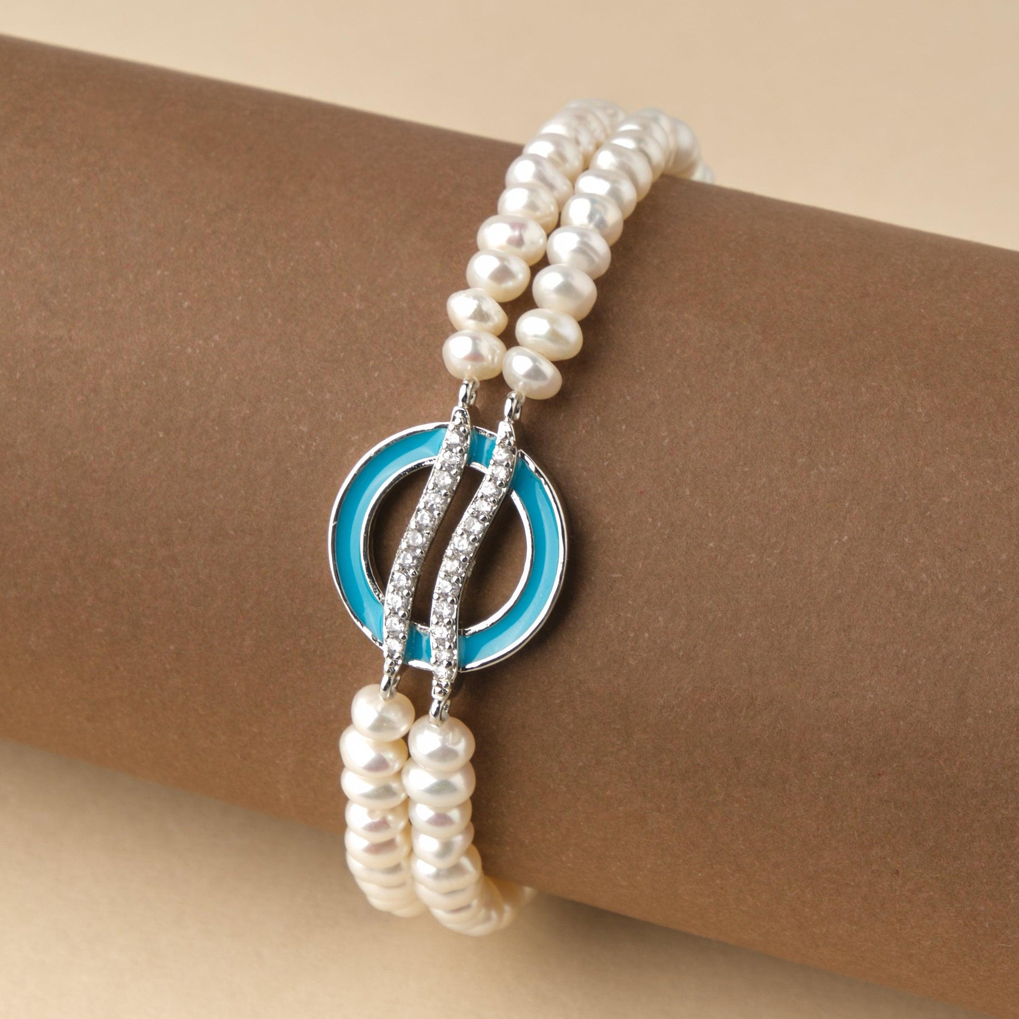 Pretty Pearl Bracelet A02120 - Chandrani Pearls