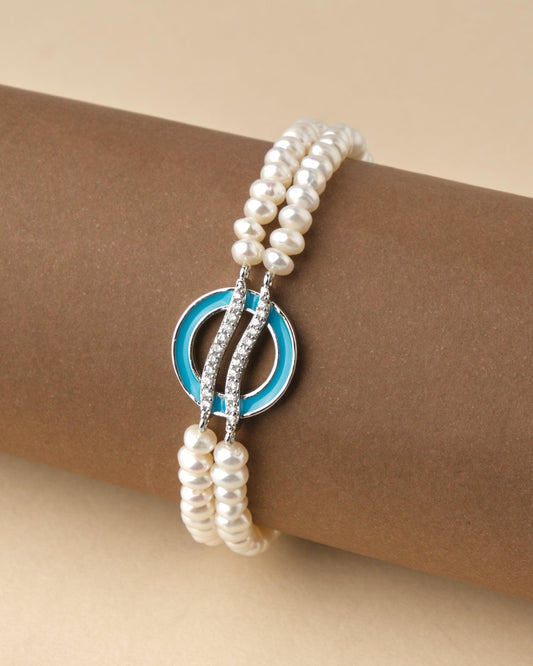 Pretty Pearl Bracelet A02120 - Chandrani Pearls