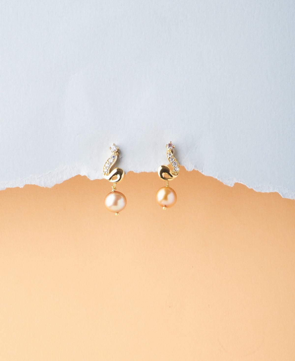 Pretty Pearl Hanging Earring - Chandrani Pearls