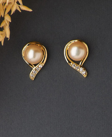 Pretty Pearl Studded Earring - Chandrani Pearls
