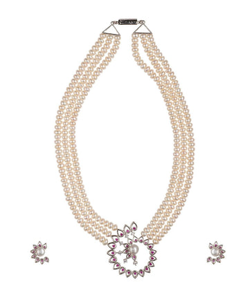 Ravishing Real Pearl Necklace - Chandrani Pearls