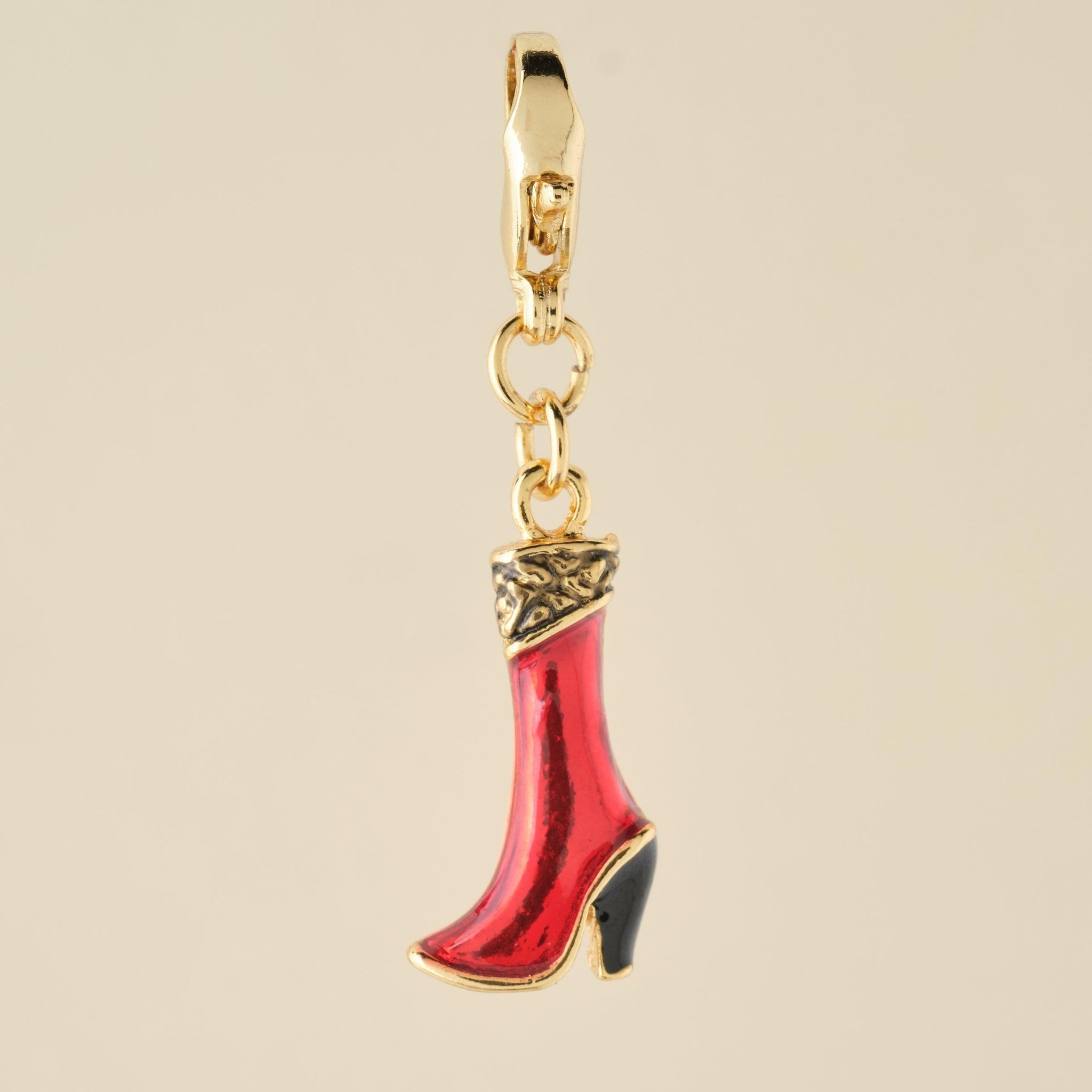 Red Boots Charm - Chandrani Pearls