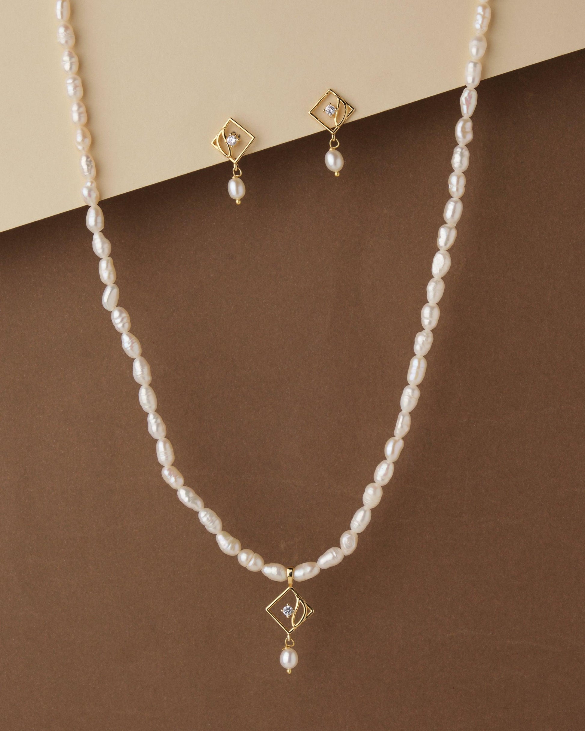 Regal Pearl Necklace Set - Chandrani Pearls