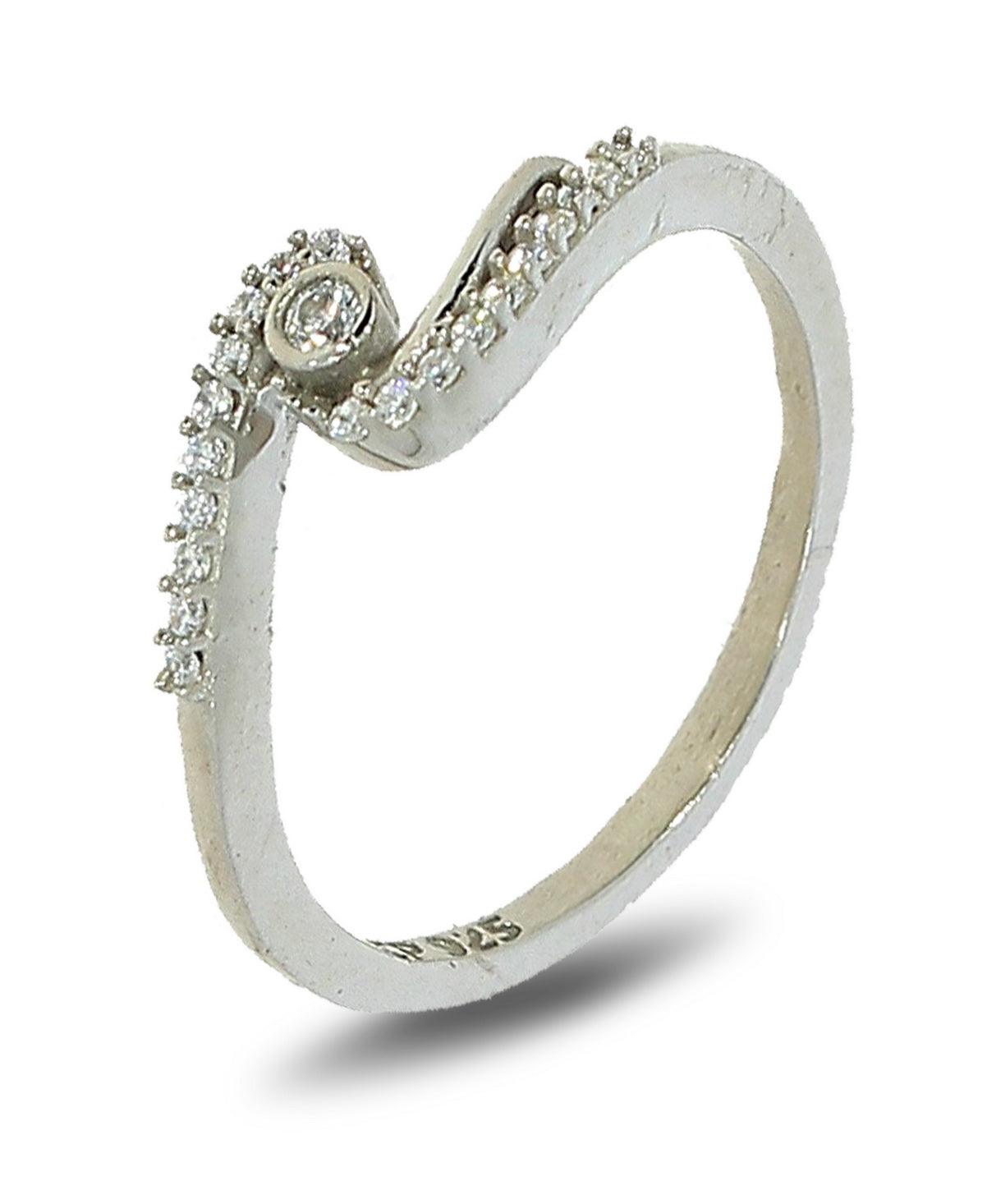 Sterling Silver Solitaire Ring - Chandrani Pearls