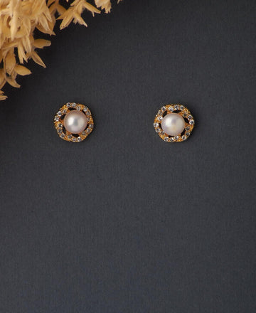 Sweet & Simple Pearl Stud Earring - Chandrani Pearls