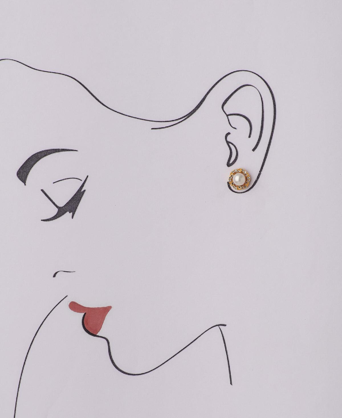 Sweet & Simple Pearl Stud Earring - Chandrani Pearls