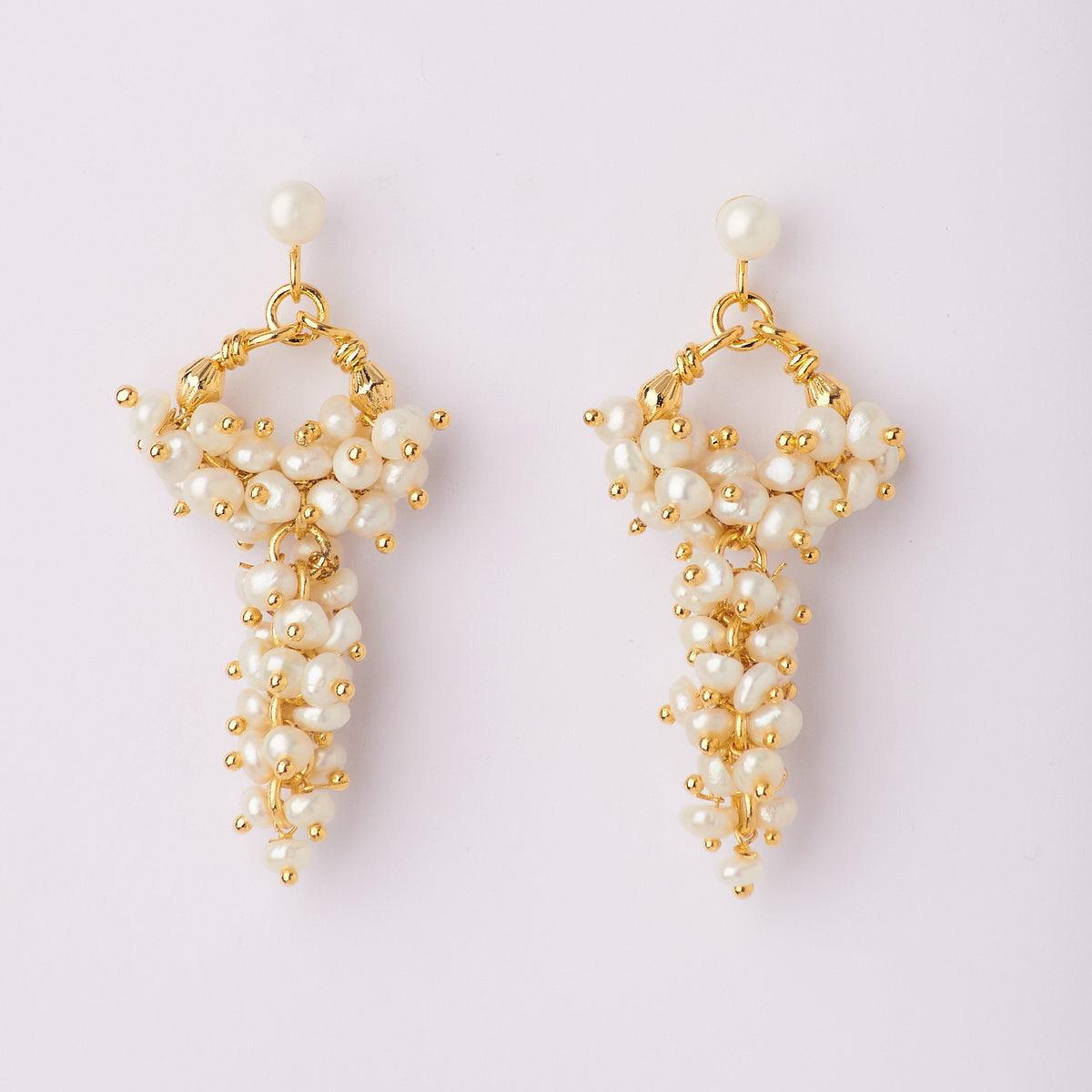Traditional Banjara Pearl Earring - Chandrani Pearls
