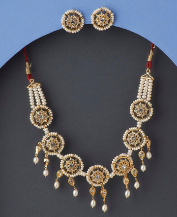 Traditional Pearl Choker Set - Chandrani Pearls