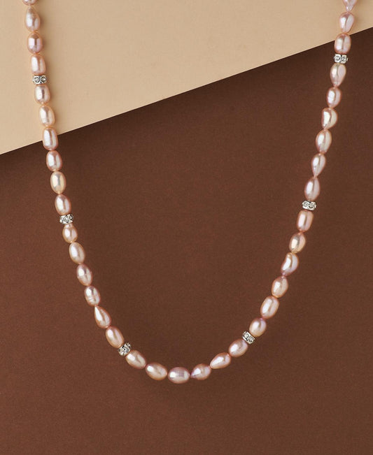 Trendy 1 line Pearl Necklace - Chandrani Pearls