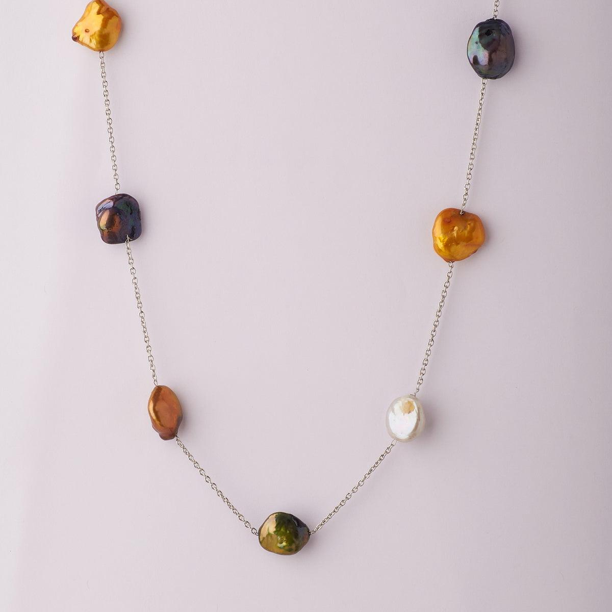 Trendy Baroque Pearl Necklace - Chandrani Pearls