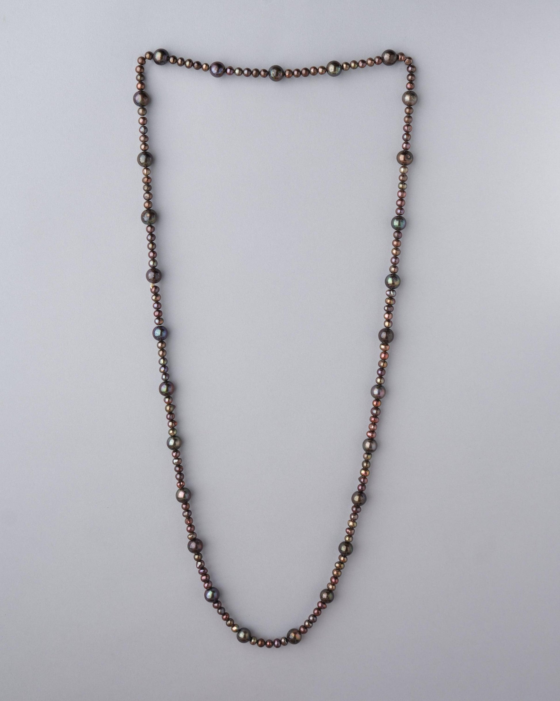 Trendy Black Pearl Necklace - Chandrani Pearls