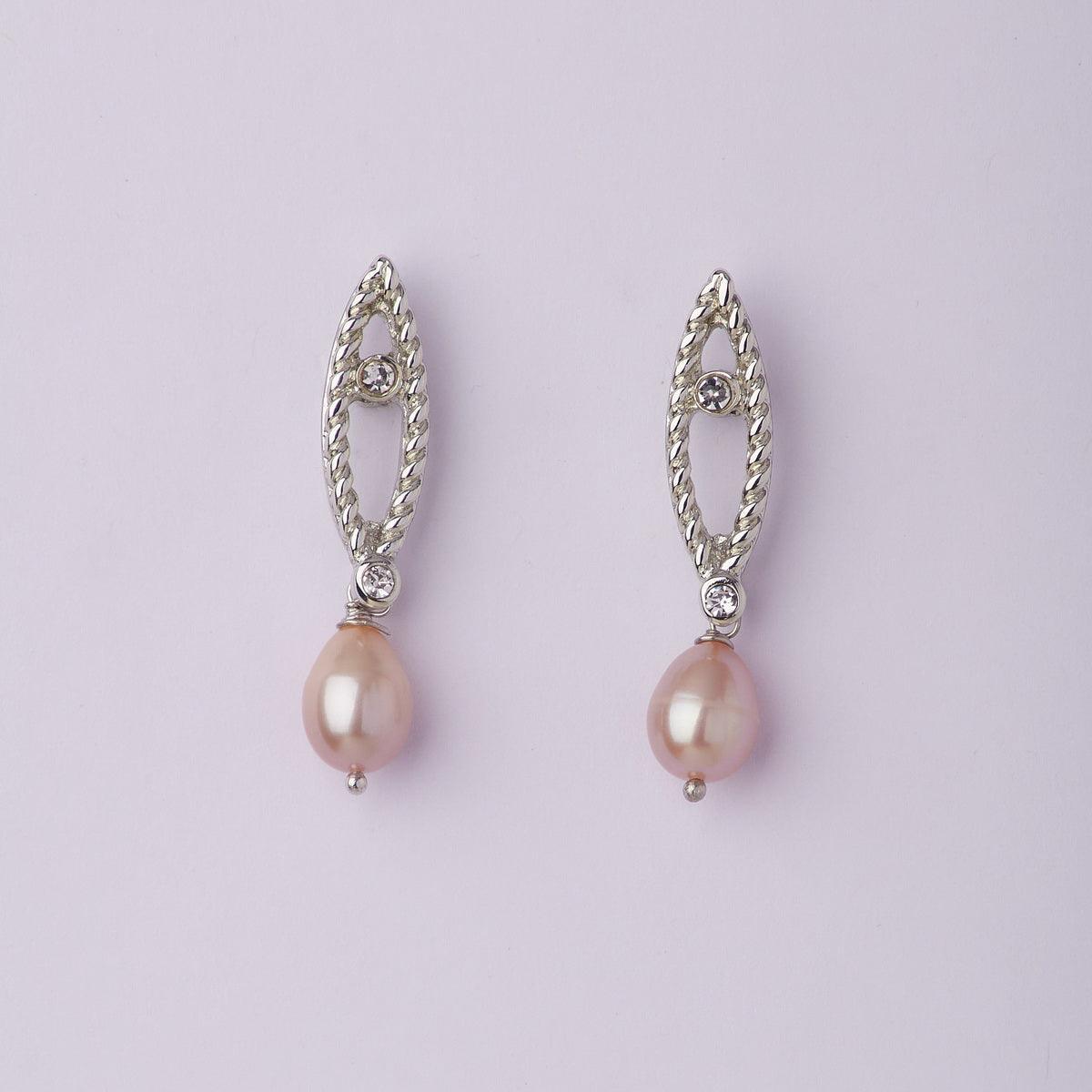 Trendy Pearl Hanging Earring - Chandrani Pearls